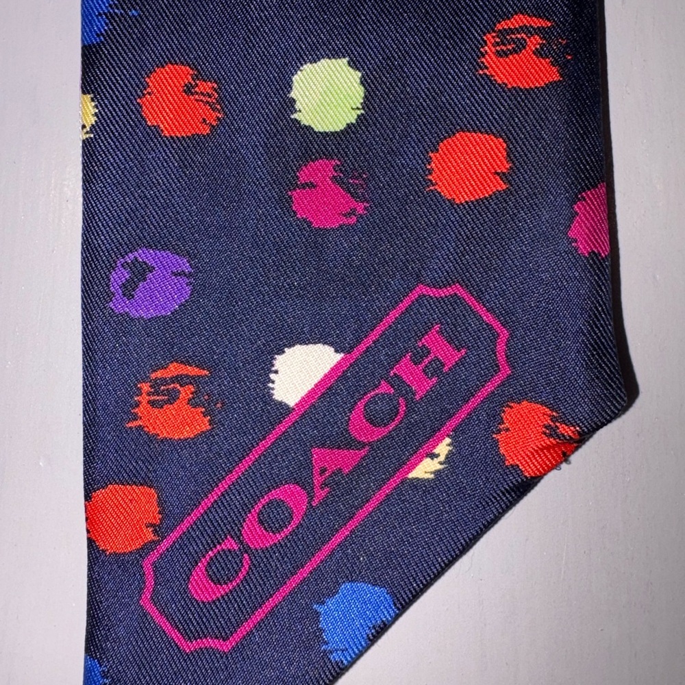 Coach Dark Blue Twilly